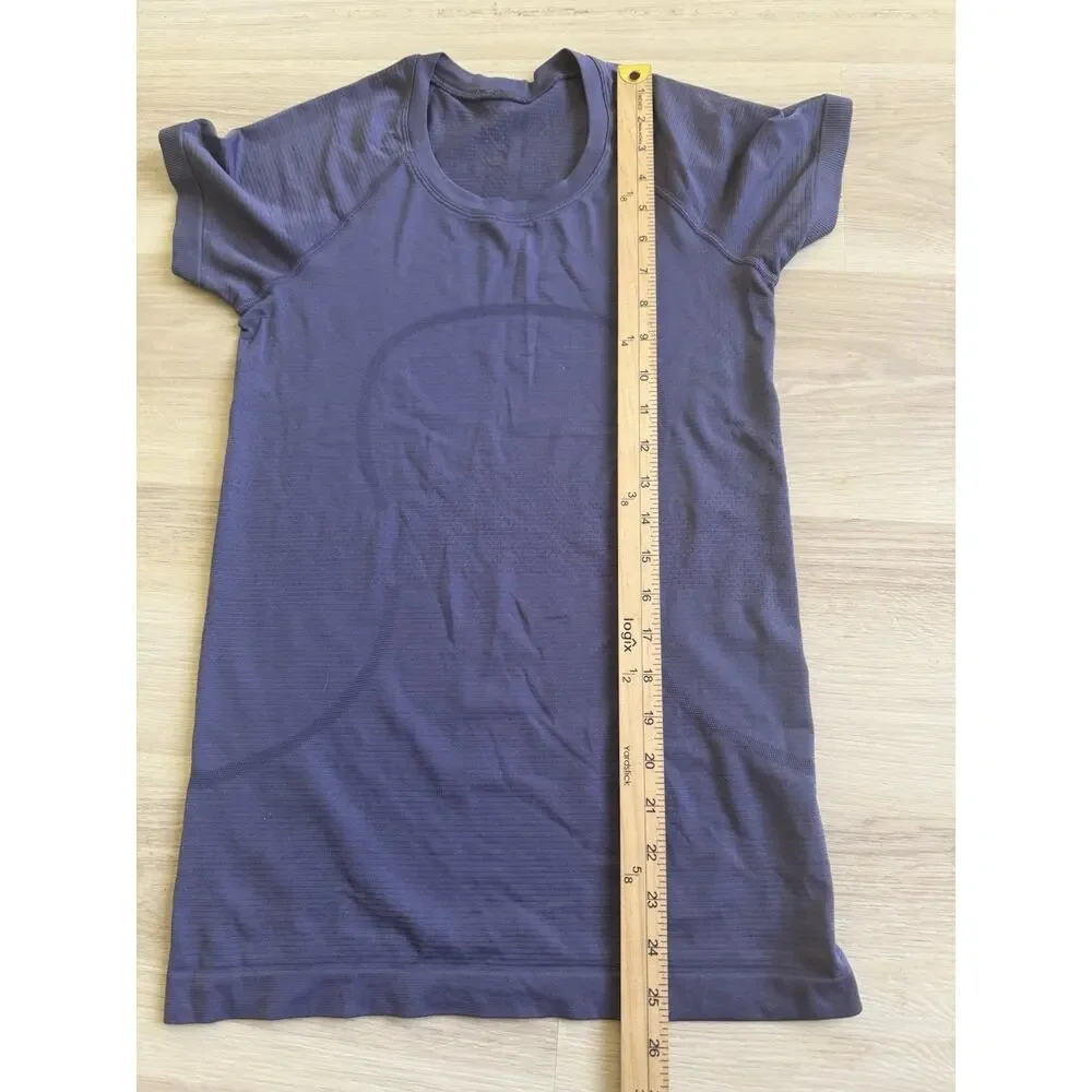 Lululemon Swiftly Tech Short Sleeve Shirt 2.0 Hip Length Women’s Size 6